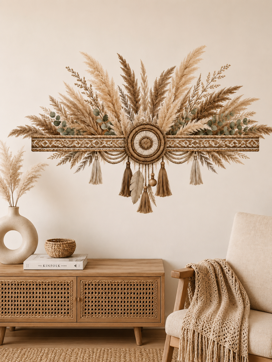 Boho Kemer Pampas Sticker