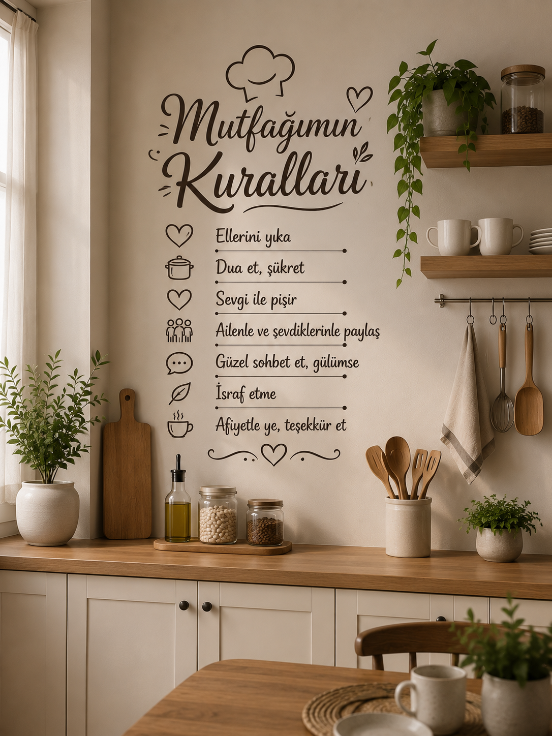 Mutfak Kuralları Mutfak Sticker