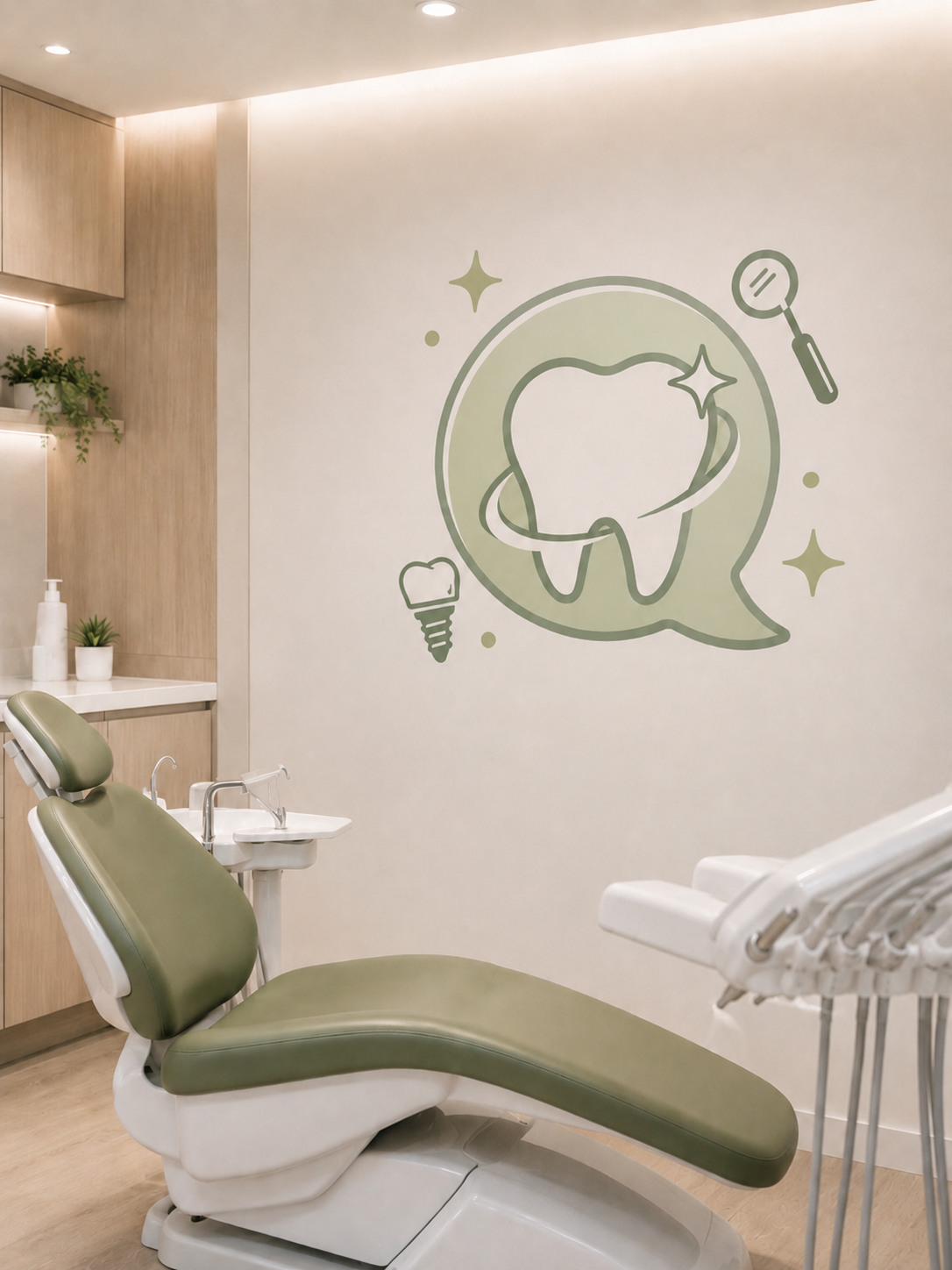 Diş Kliniği Duvar Sticker