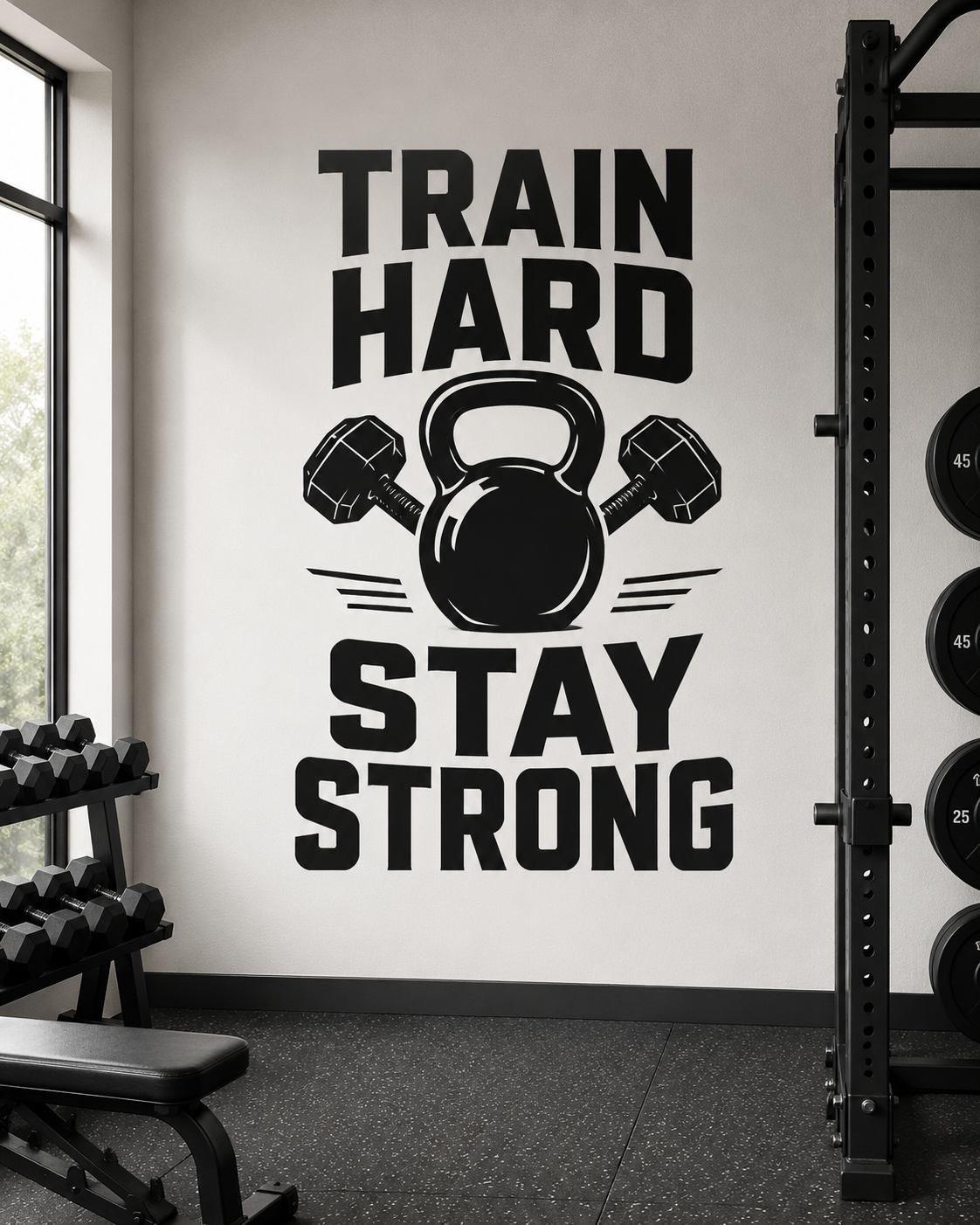 Gym Duvar Sticker