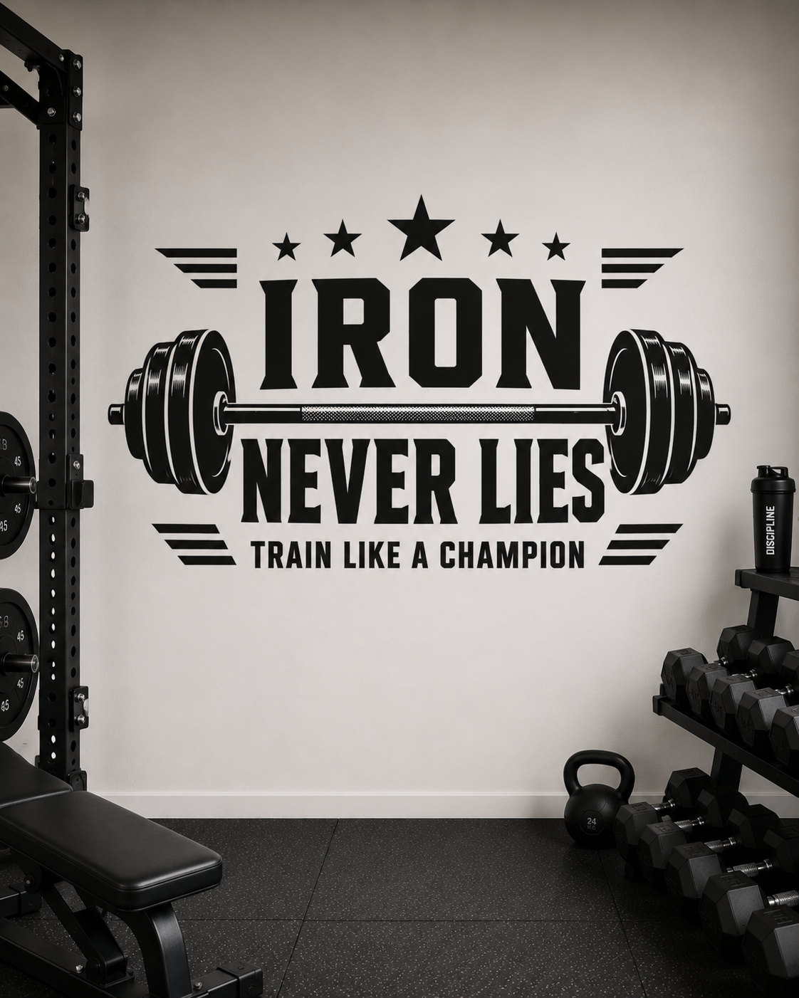 Gym Duvar Sticker