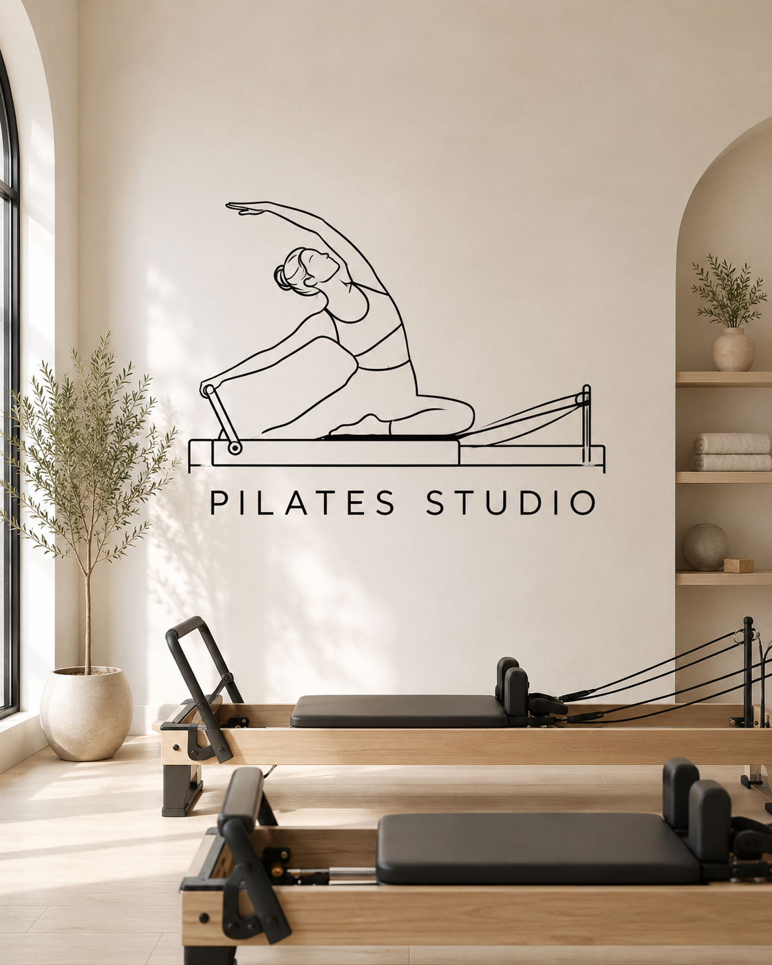 Pilates Duvar Sticker