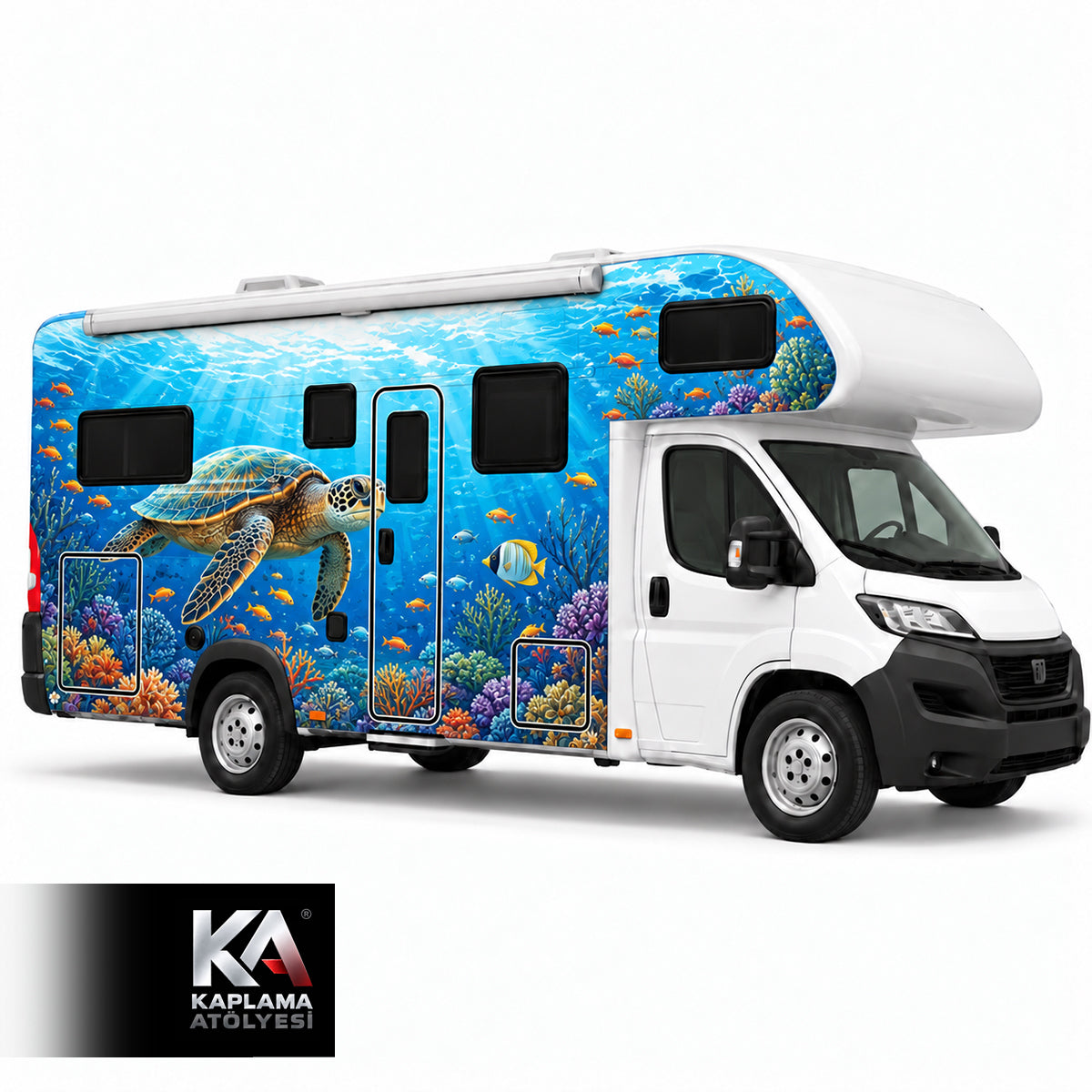 Okyanus Esintisi – Alkovenli Motokaravan Kaplama Folyosu