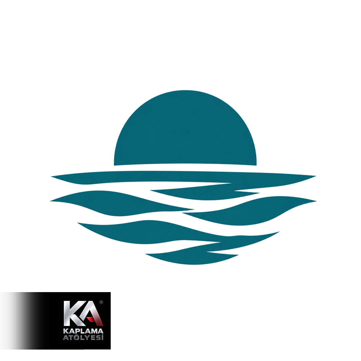 Günbatımı Kamp Doğa Sticker