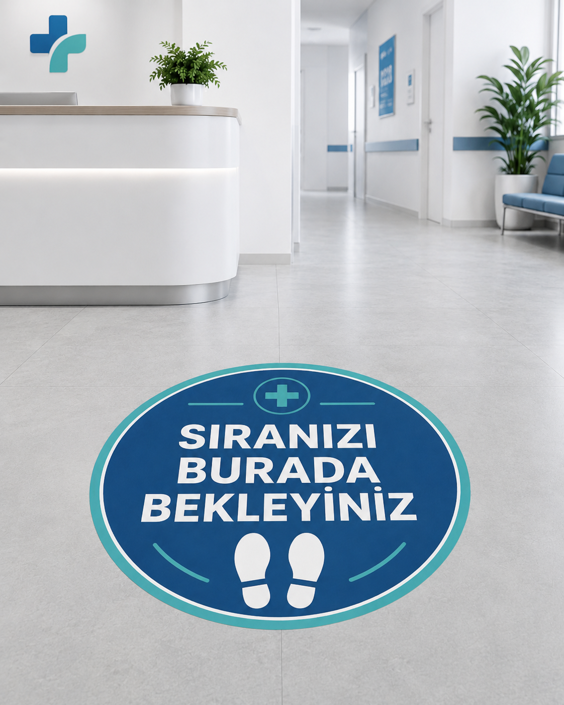 Sıranızı Burada Bekleyiniz Sticker