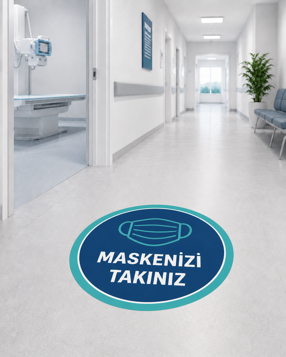Maskenizi Takınız Sticker