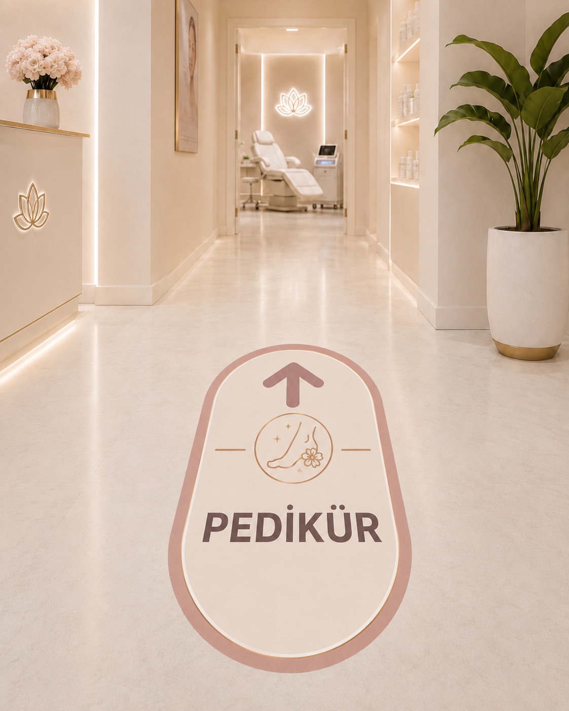 Pedikür Yer Sticker