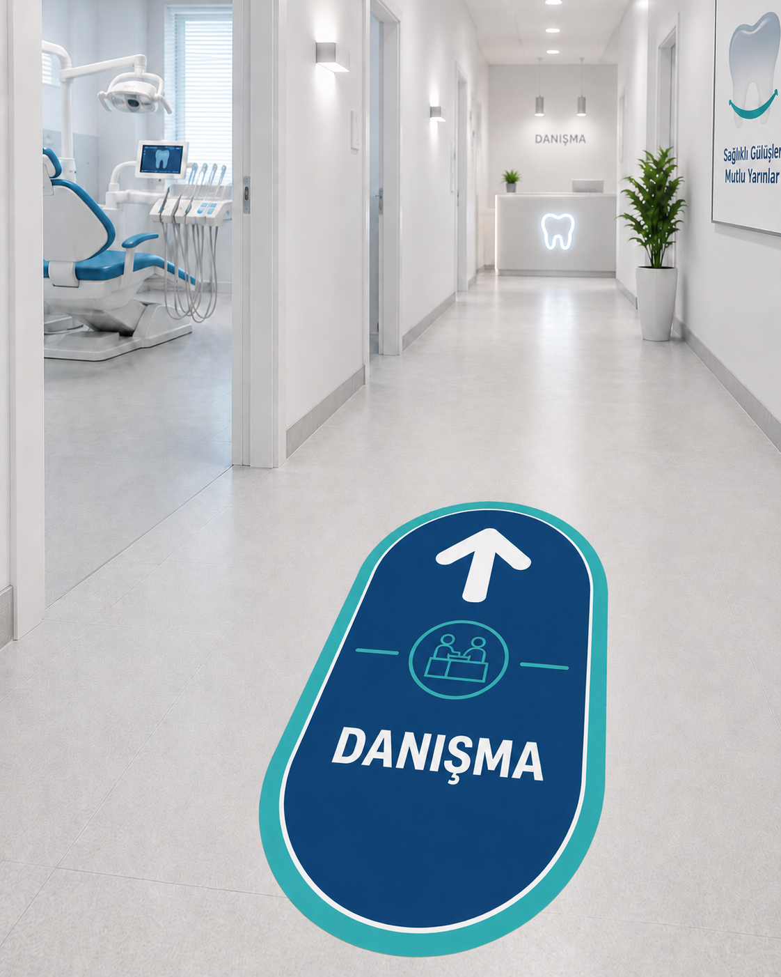 Danışma Zemin Sticker