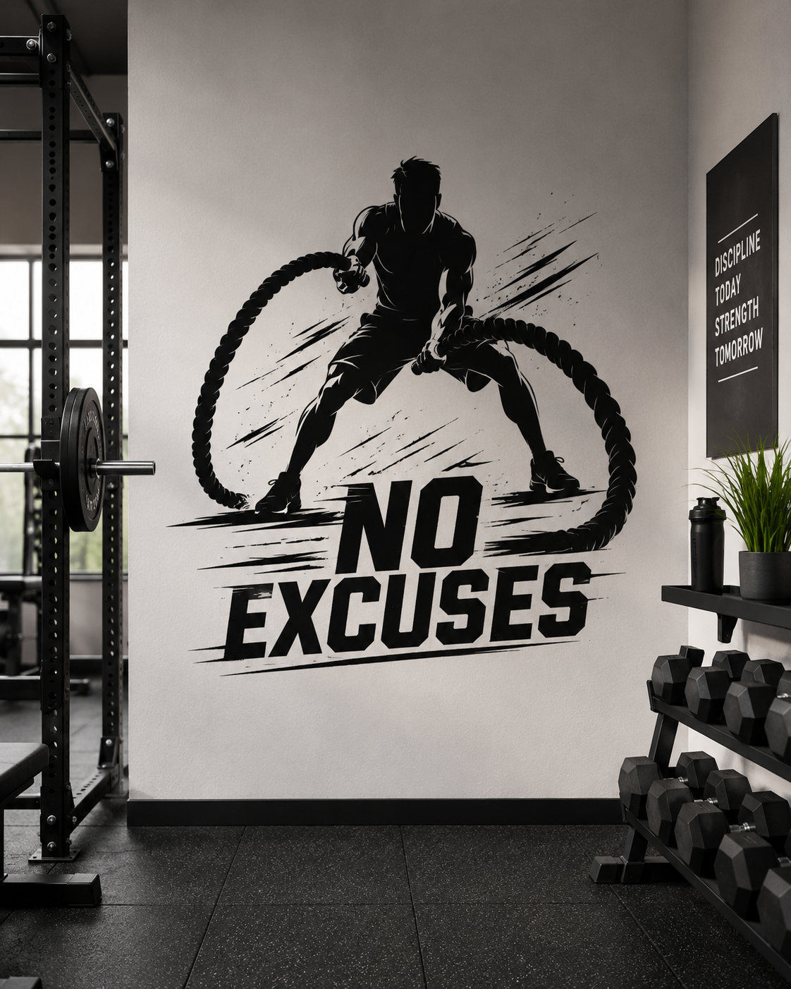 Gym Duvar Sticker