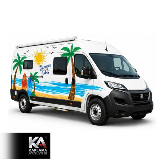 Tropikal Sahil – Motokaravan Kaplama Folyosu