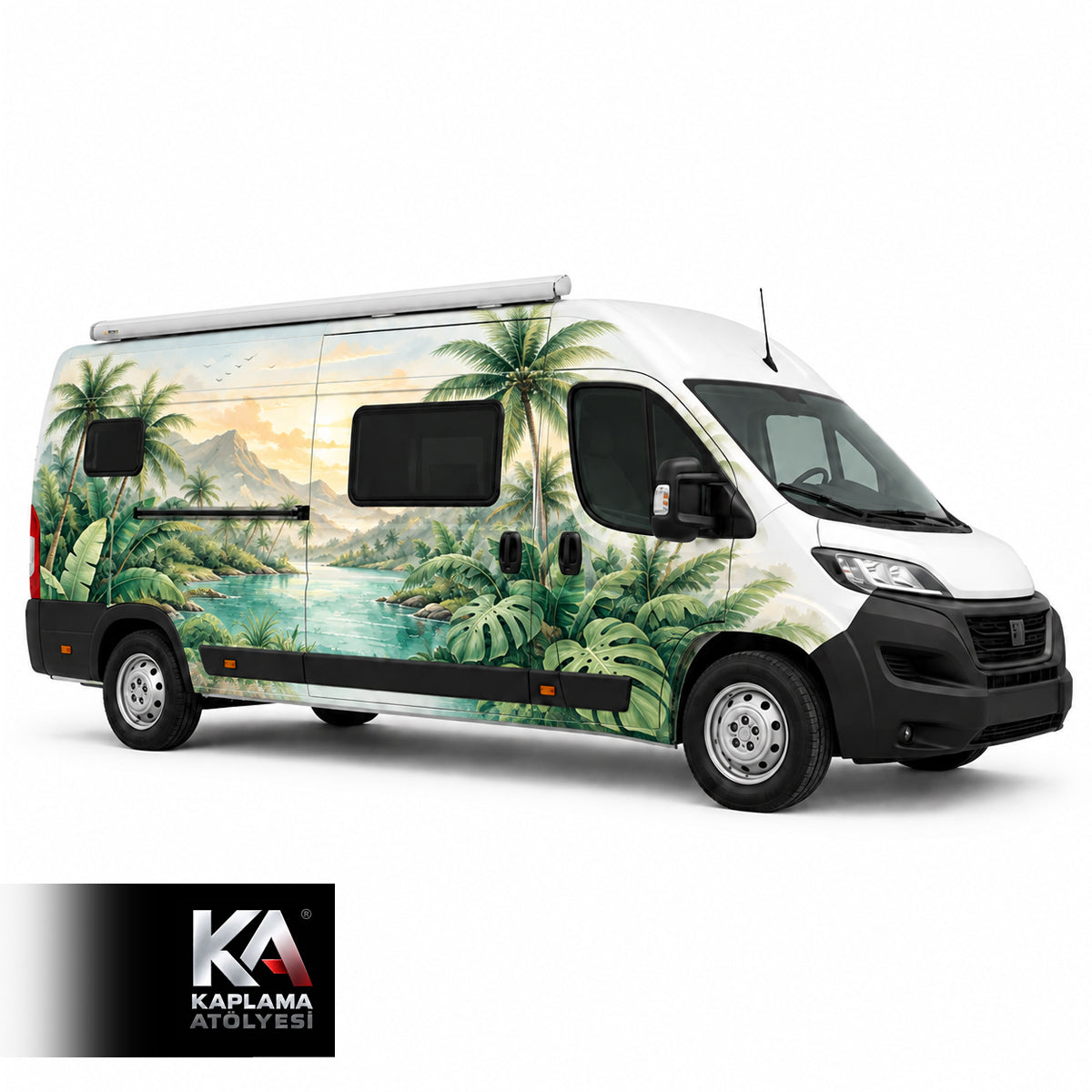Tropikal Nehir – Motokaravan Kaplama Folyosu