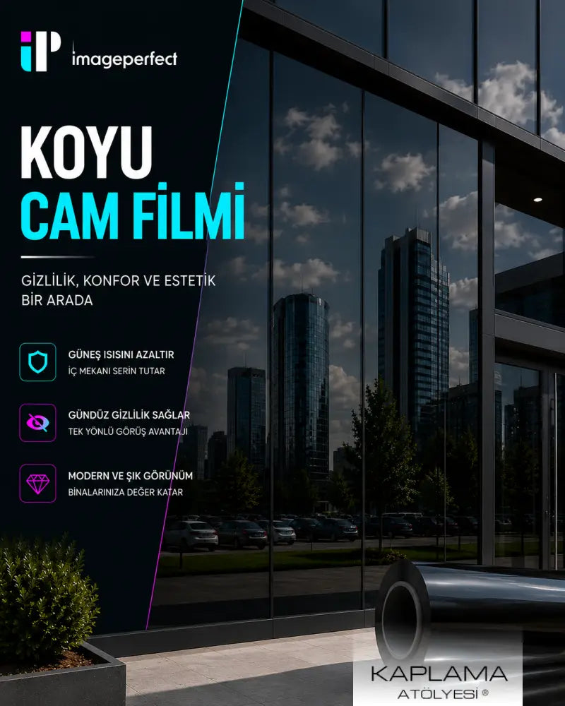 İmage Perfect Koyu Cam Filmi (2 Numara)