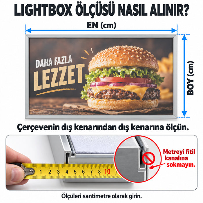 LightBox Tabela Kumaşı - (İstediğiniz Ölçüde)