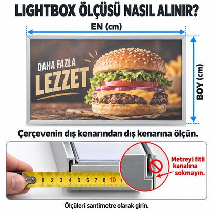 LightBox Tabela Kumaşı - (İstediğiniz Ölçüde)